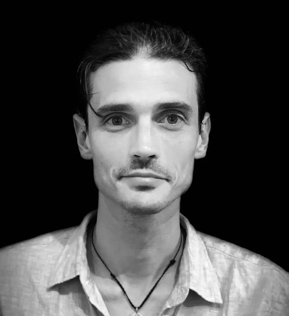 Portrait of Lama Karma Justin Wall